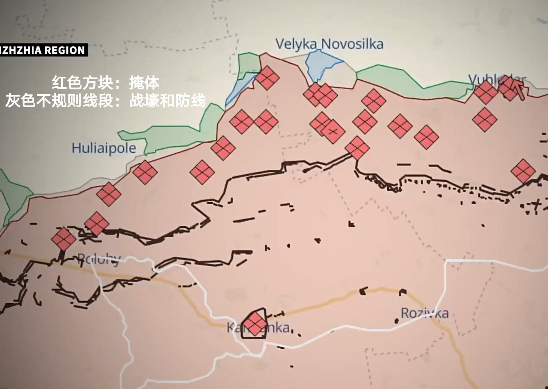 deep state是乌克兰国内规模最大的私人绘制战场地图机构,该机构的