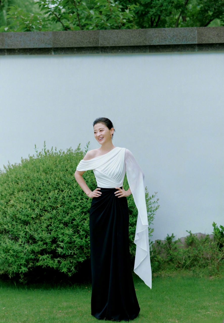 梅婷不愧是标准的东方美女,优雅高贵,端庄知性!