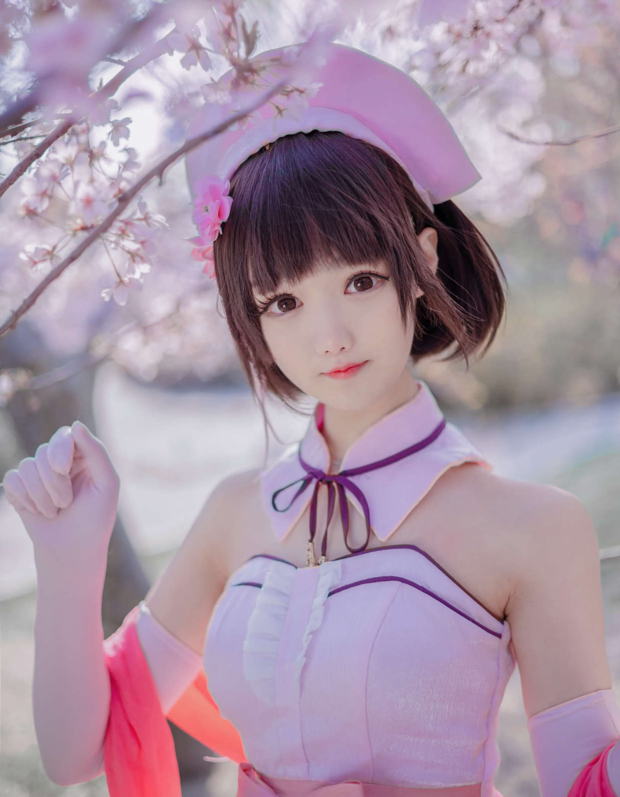 可爱小萝莉cos加藤惠,这个圣人惠可爱到爆炸了