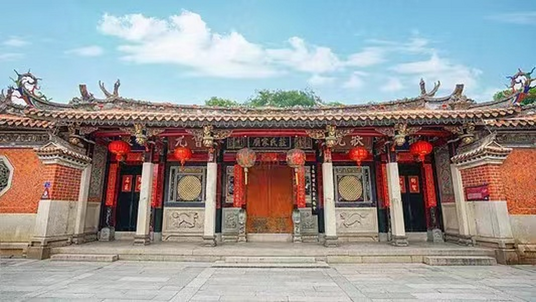 晋江市五店市,典型的闽南风建筑,太有特色了!