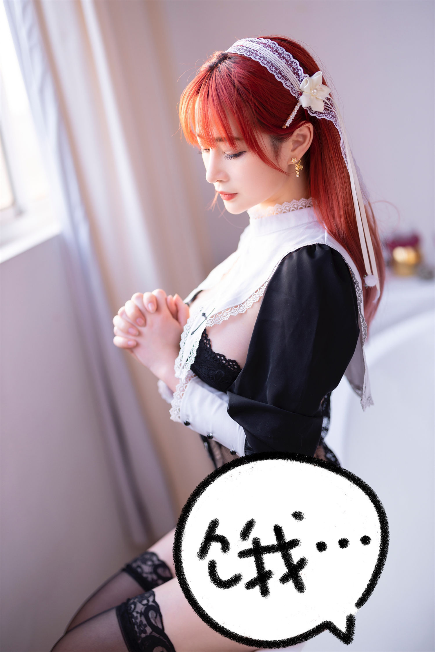 2022叉子宝宝图片包，祷告的修女