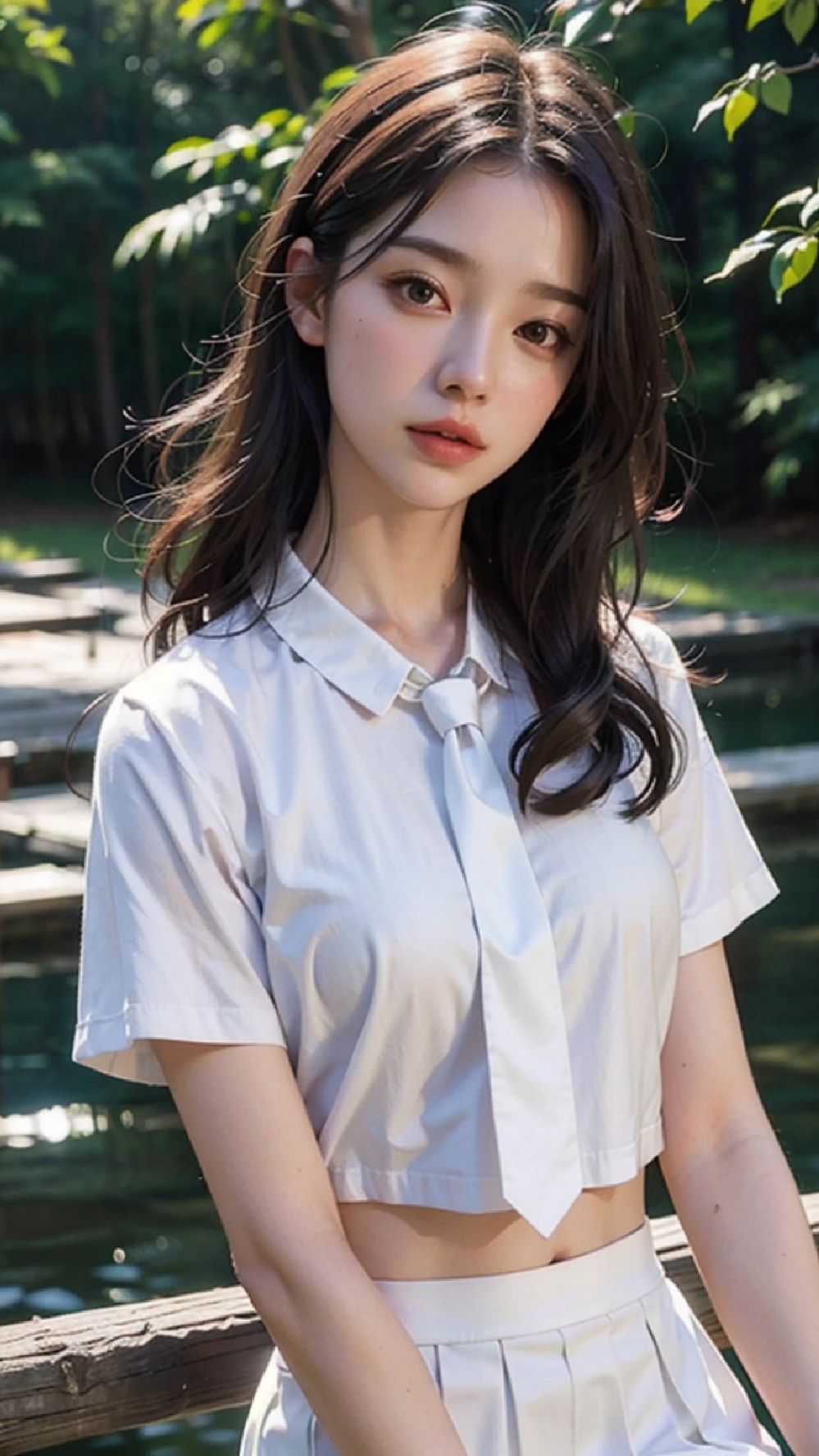 ai绘画 #甜美女孩 #jk