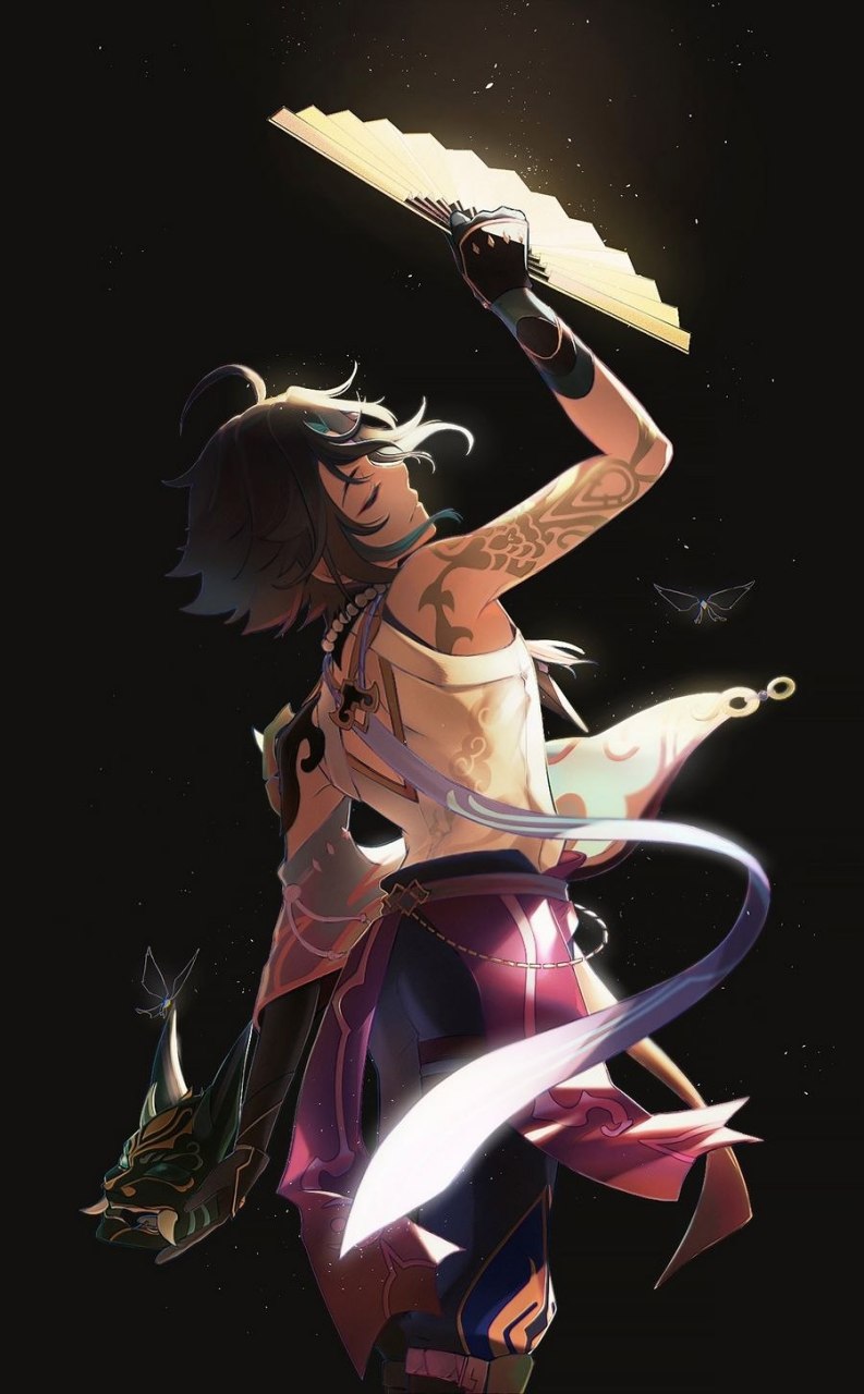 原神# 〖魈〗降魔大圣的私人时间[欧耶]