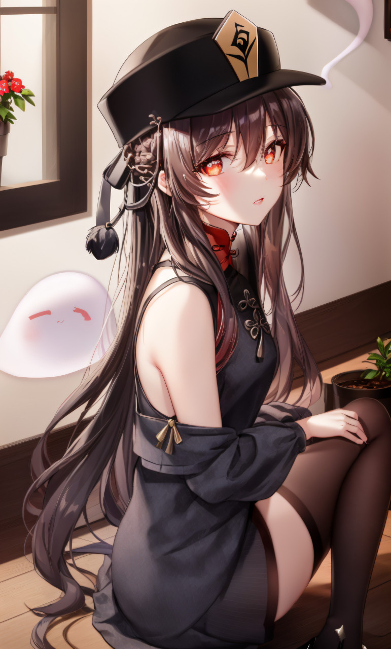 胡桃 画师:   bright sky pixiv id: 106010251 #原神