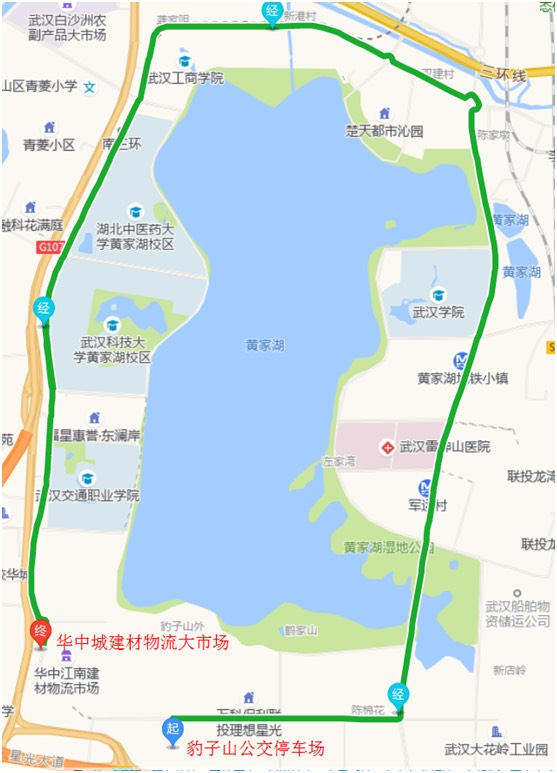 江夏新開930路公交,串聯大學城,地鐵站和商圈