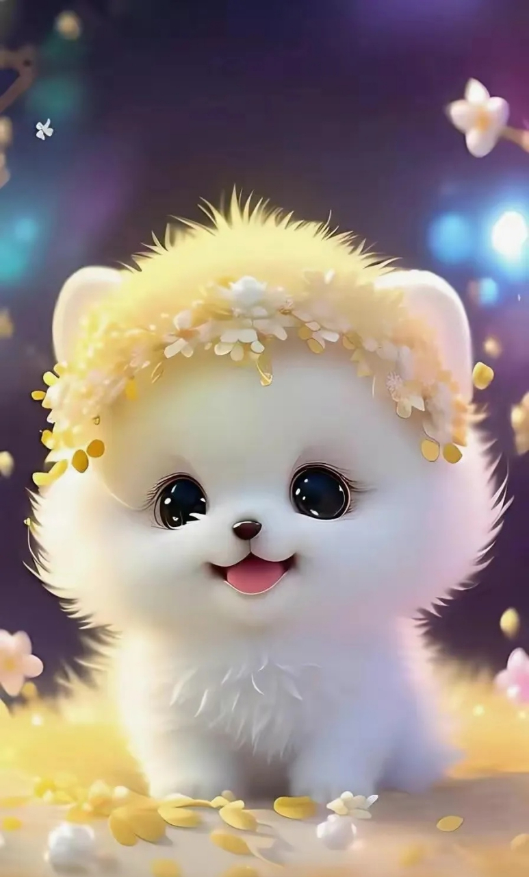 可爱治愈系萌宠高清壁纸 ,见面的意义是为了宣泄不见面时,挤压在心里