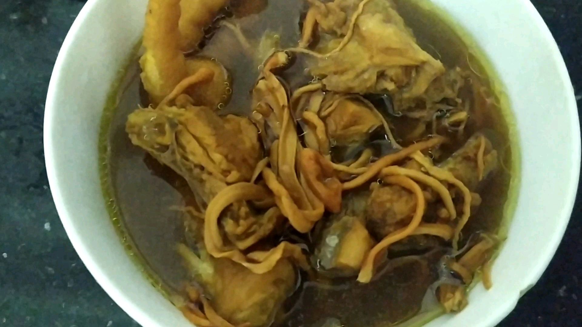 广东靓汤,虫草花鸡汤,体质不好要常喝这汤,营养丰富味道好