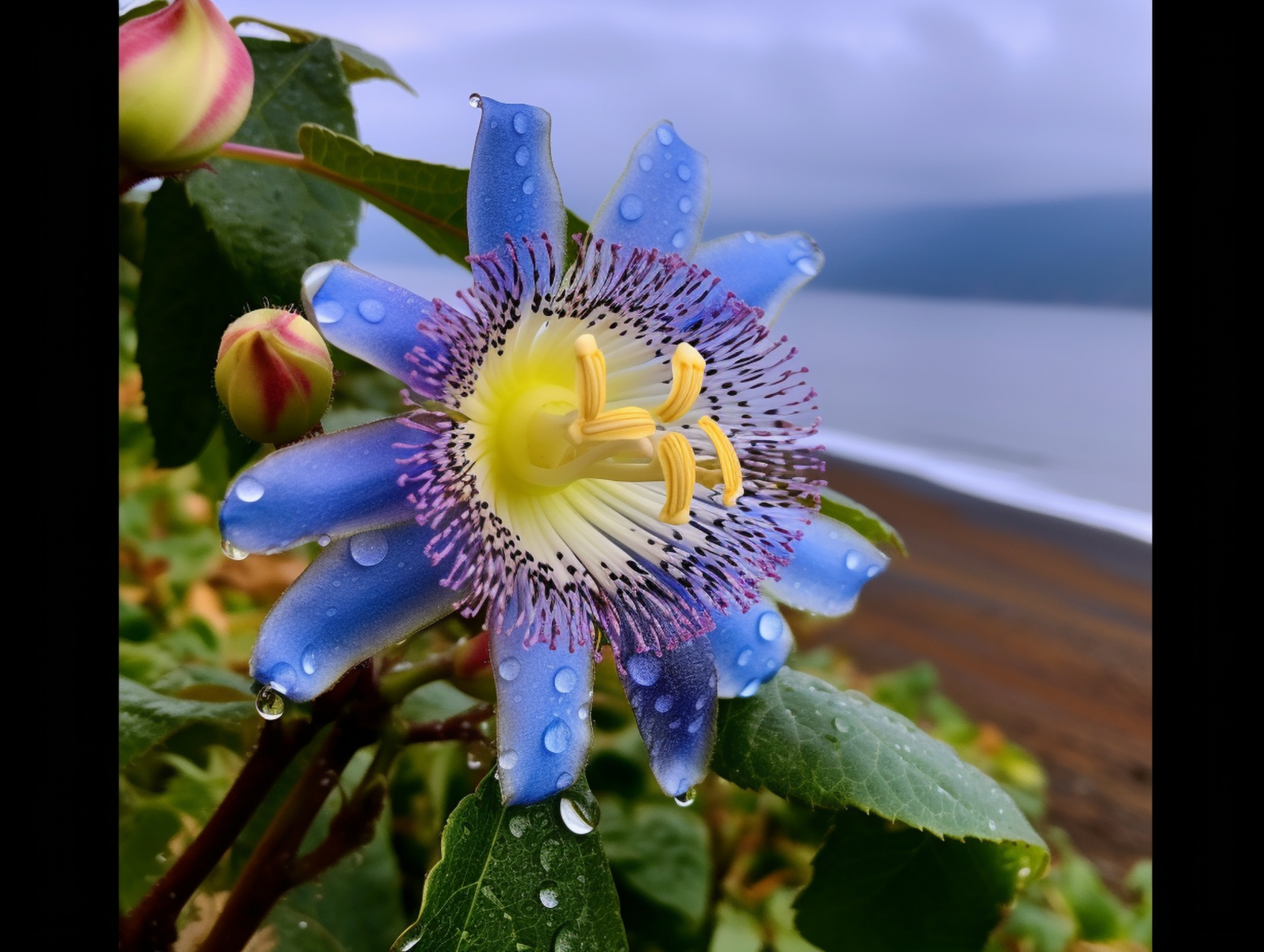 百香果雄花雌花图片图片