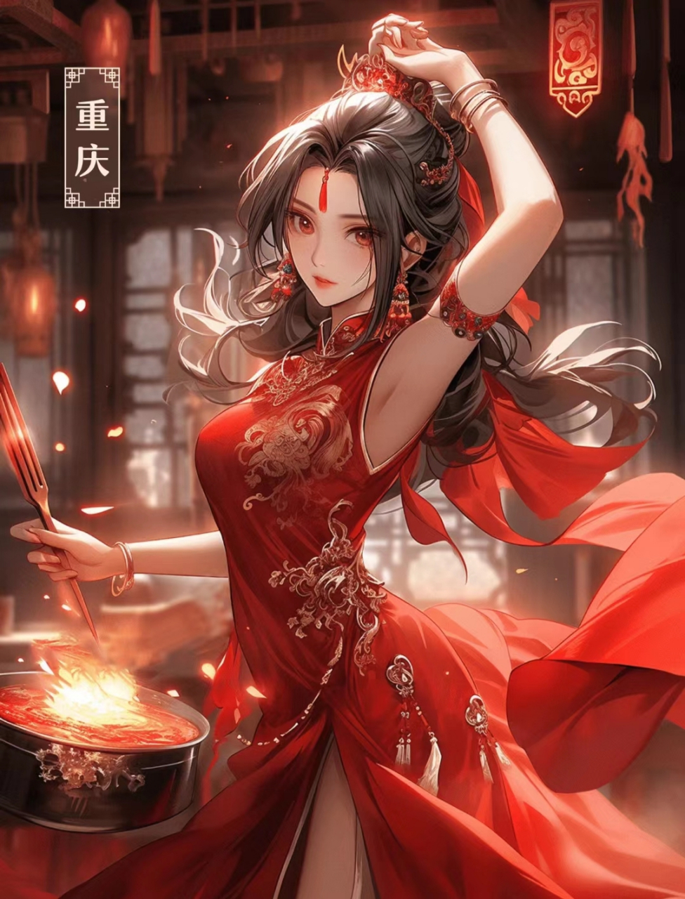 中国城市拟人之重庆