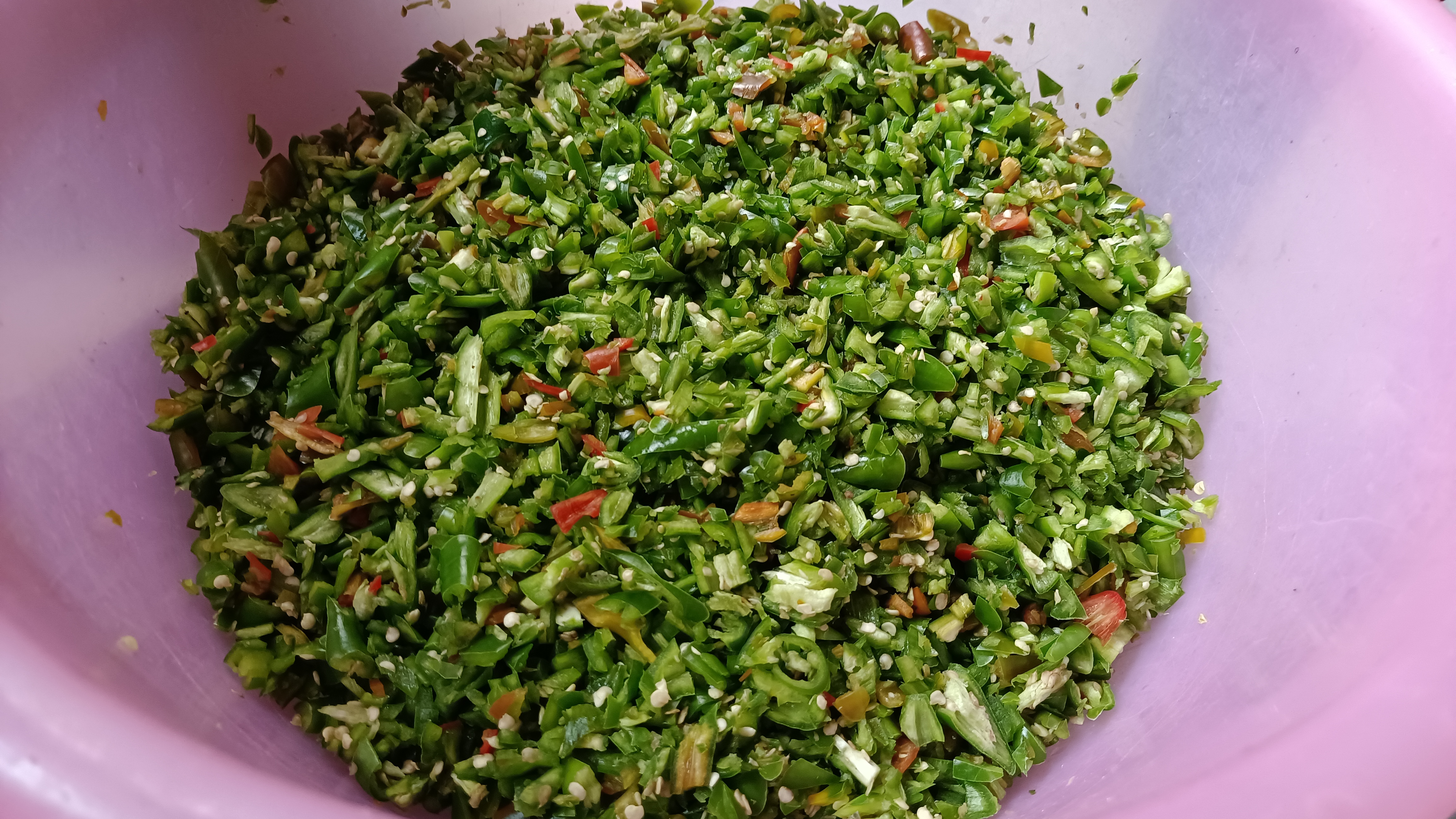 农村人家一般不讲究,没有你们城里的大鱼大肉,都是一些平常的蔬菜