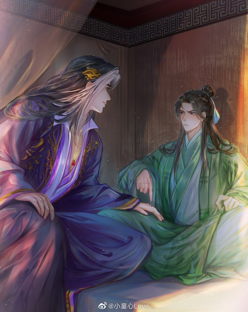 山河剑心/千秋: 气鼓鼓的沈道长好可爱,美人生气了