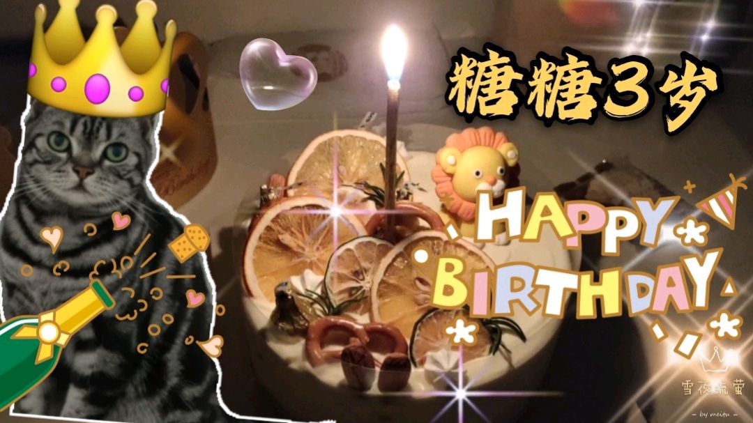 糖糖3岁了,和小姐姐一起过生日,迫不及待的要吃生日蛋糕