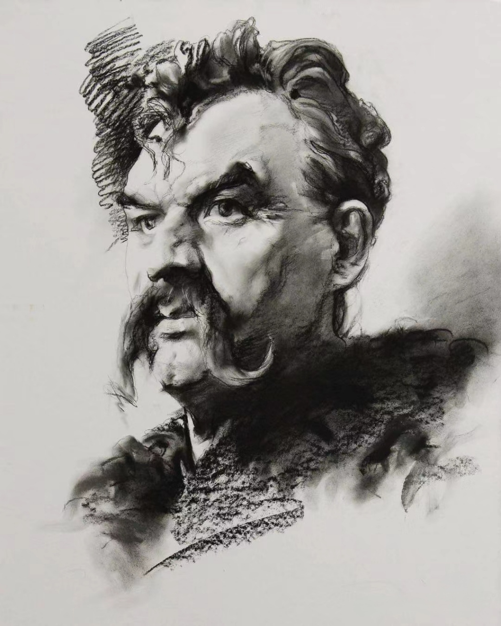 俄罗斯顶级艺术家素描作品. 艺术家:ivan loainov . 国籍:俄罗斯.