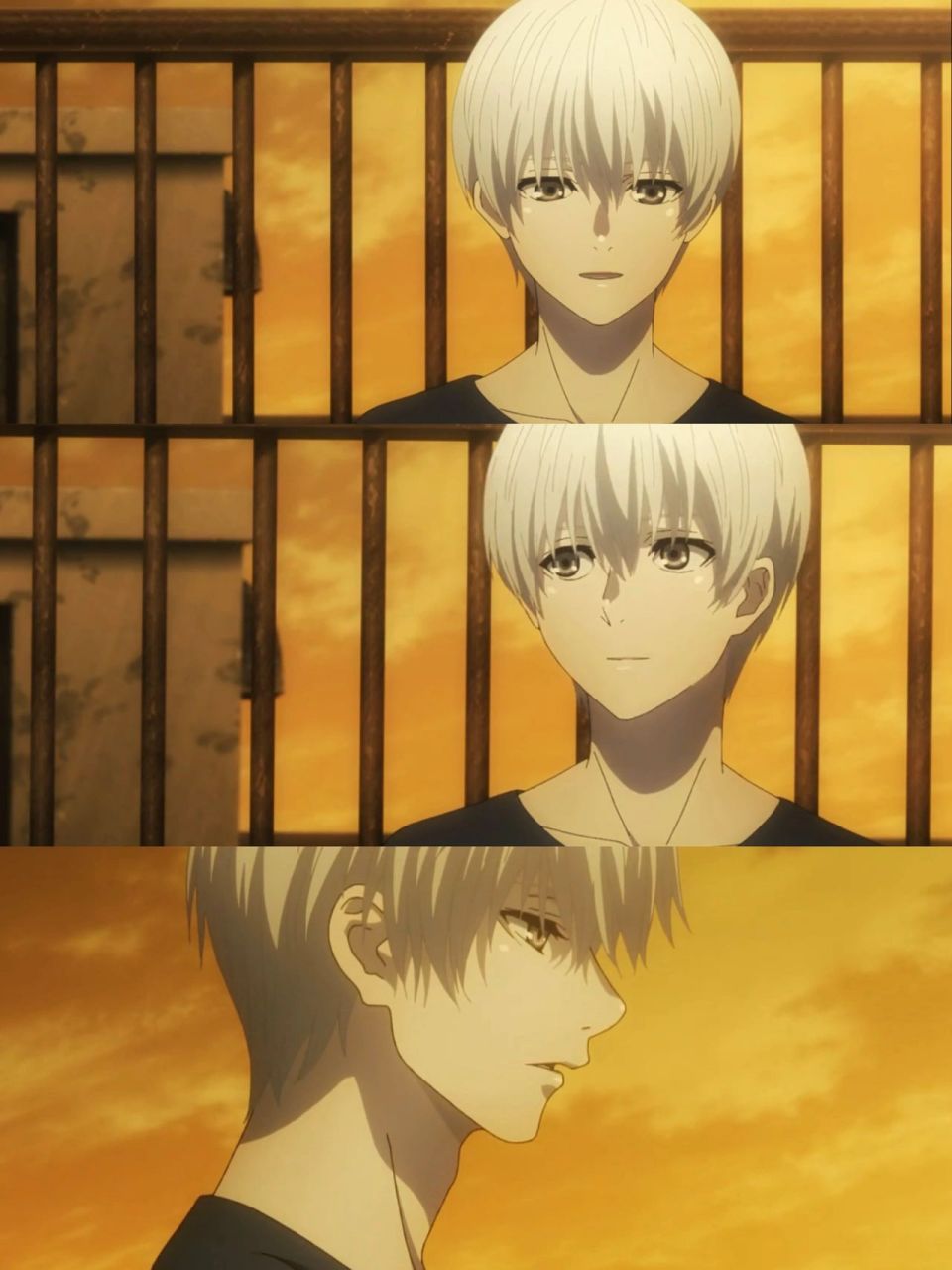 自古白毛出帅哥,你说是吧,金木研.