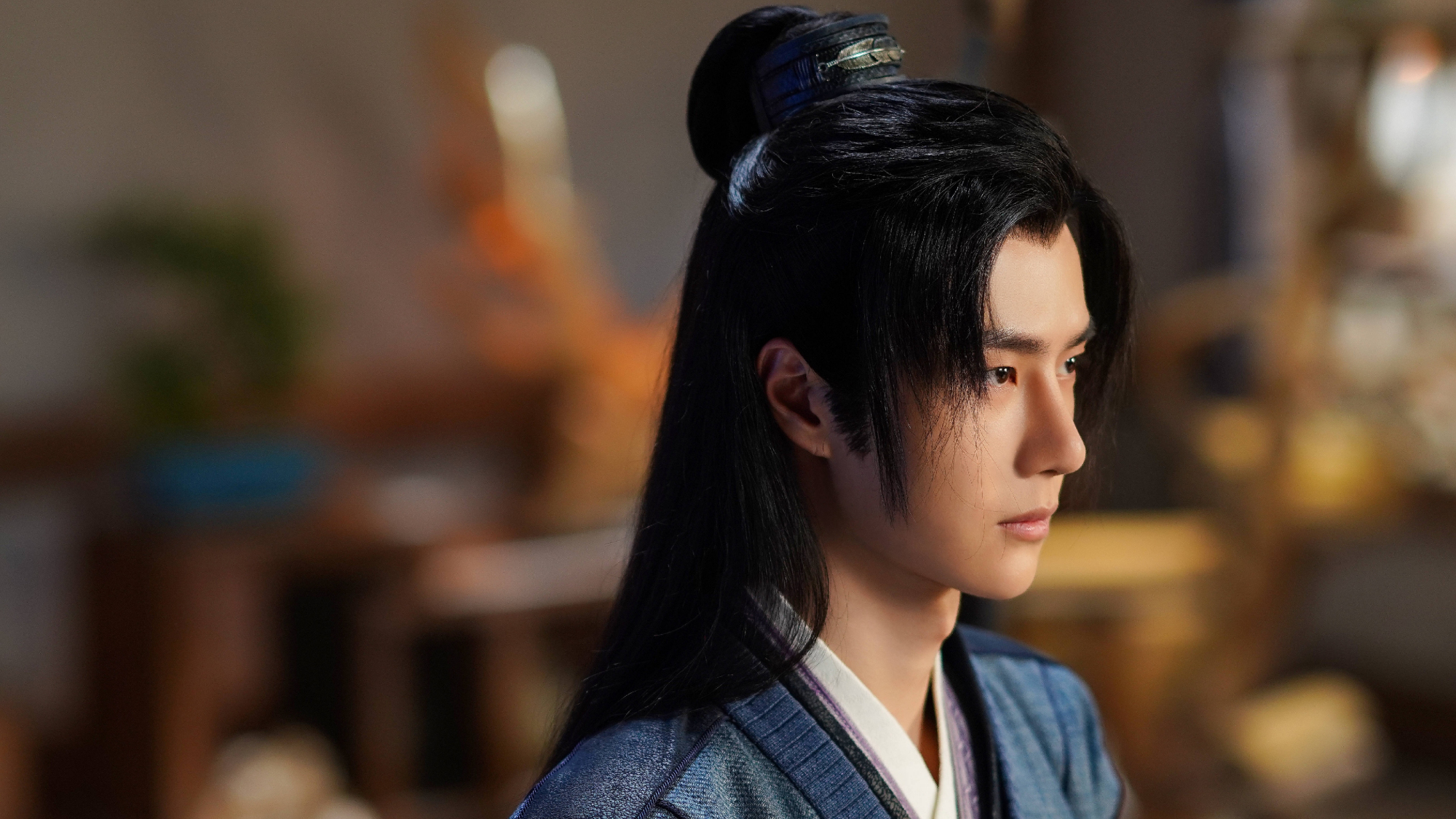 演员王一博,影视《有翡》剧照来了,江湖少年郎,英俊潇洒!