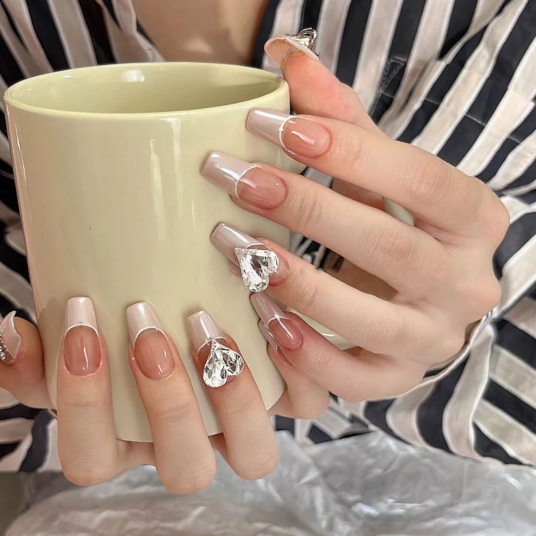 超火的芭蕾美甲,精致女孩必备!