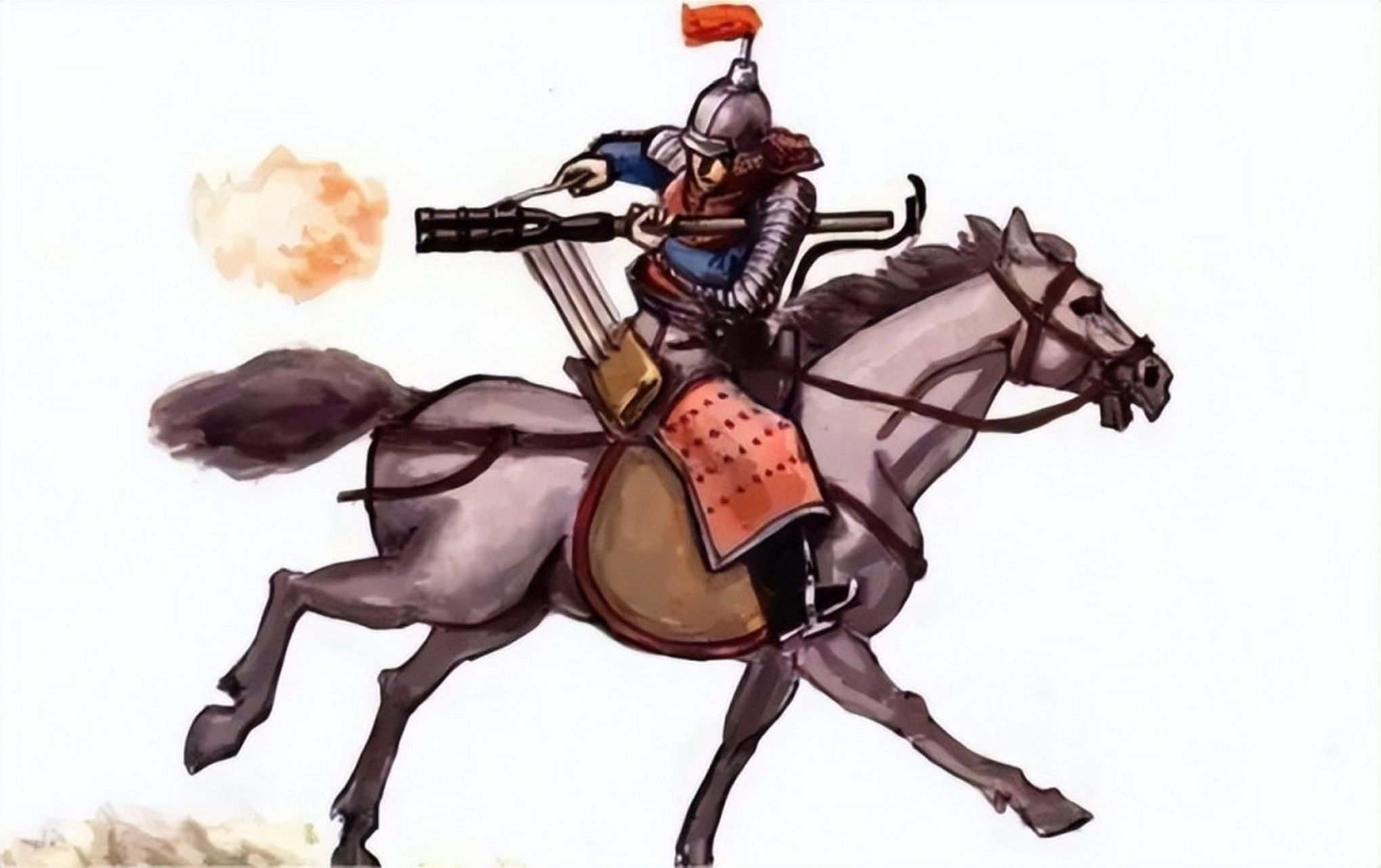 《明史》记载:"追歼逐北