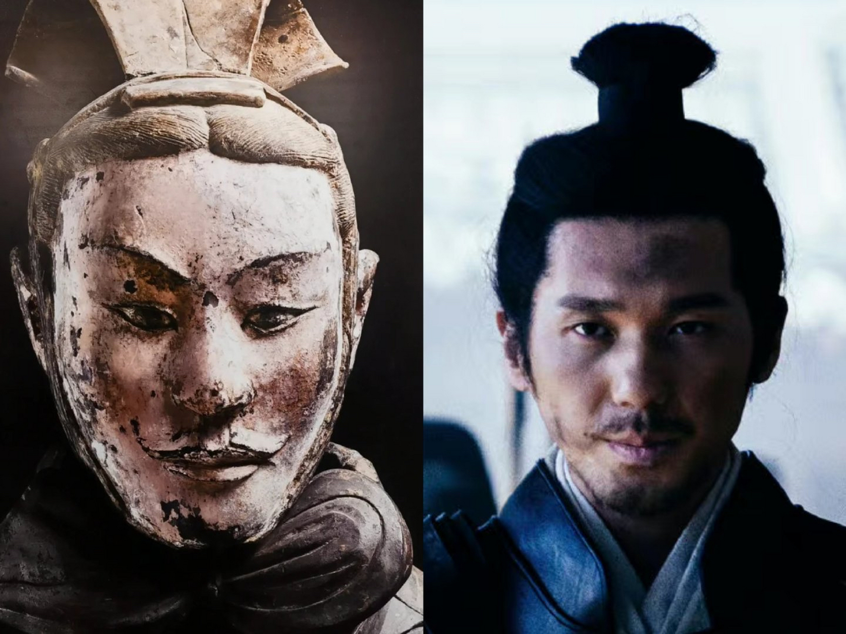 白宇标准老秦人长相了