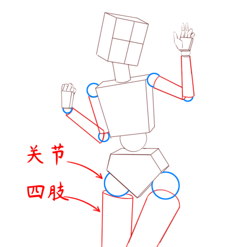按照体块>人体>细化的方式去练习,相信你很快就能画好人体了