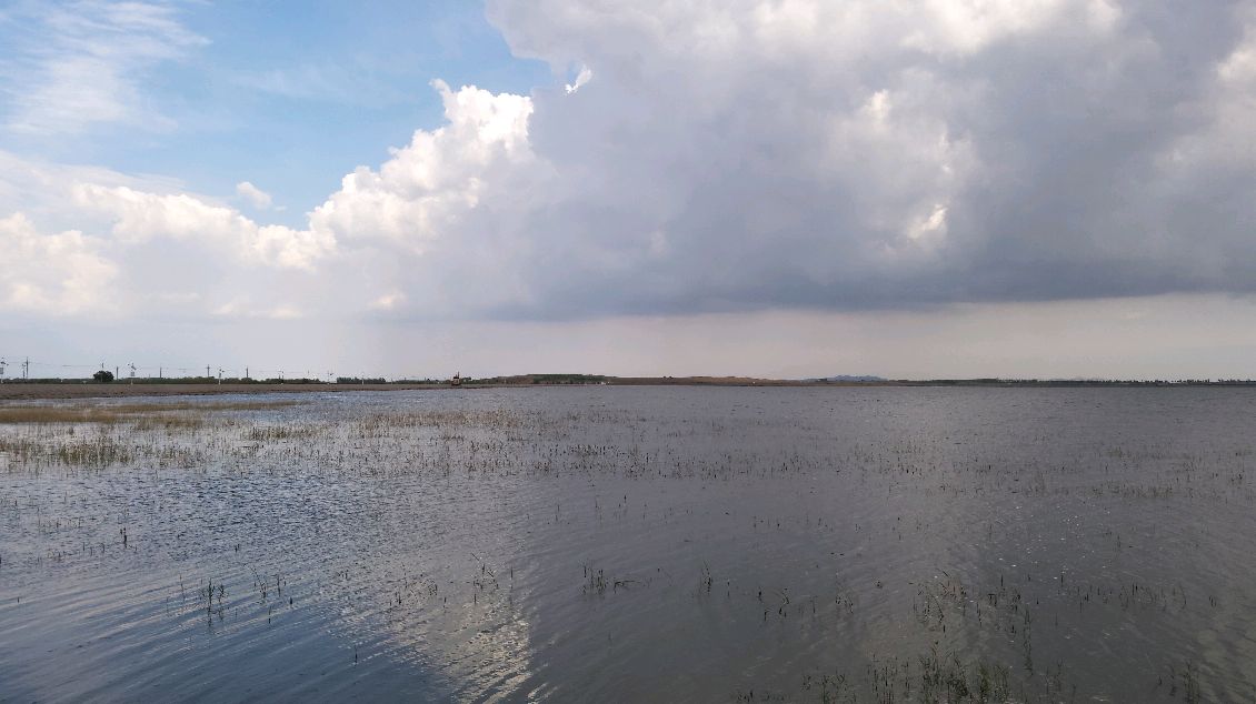 欣赏獾子洞水库的美