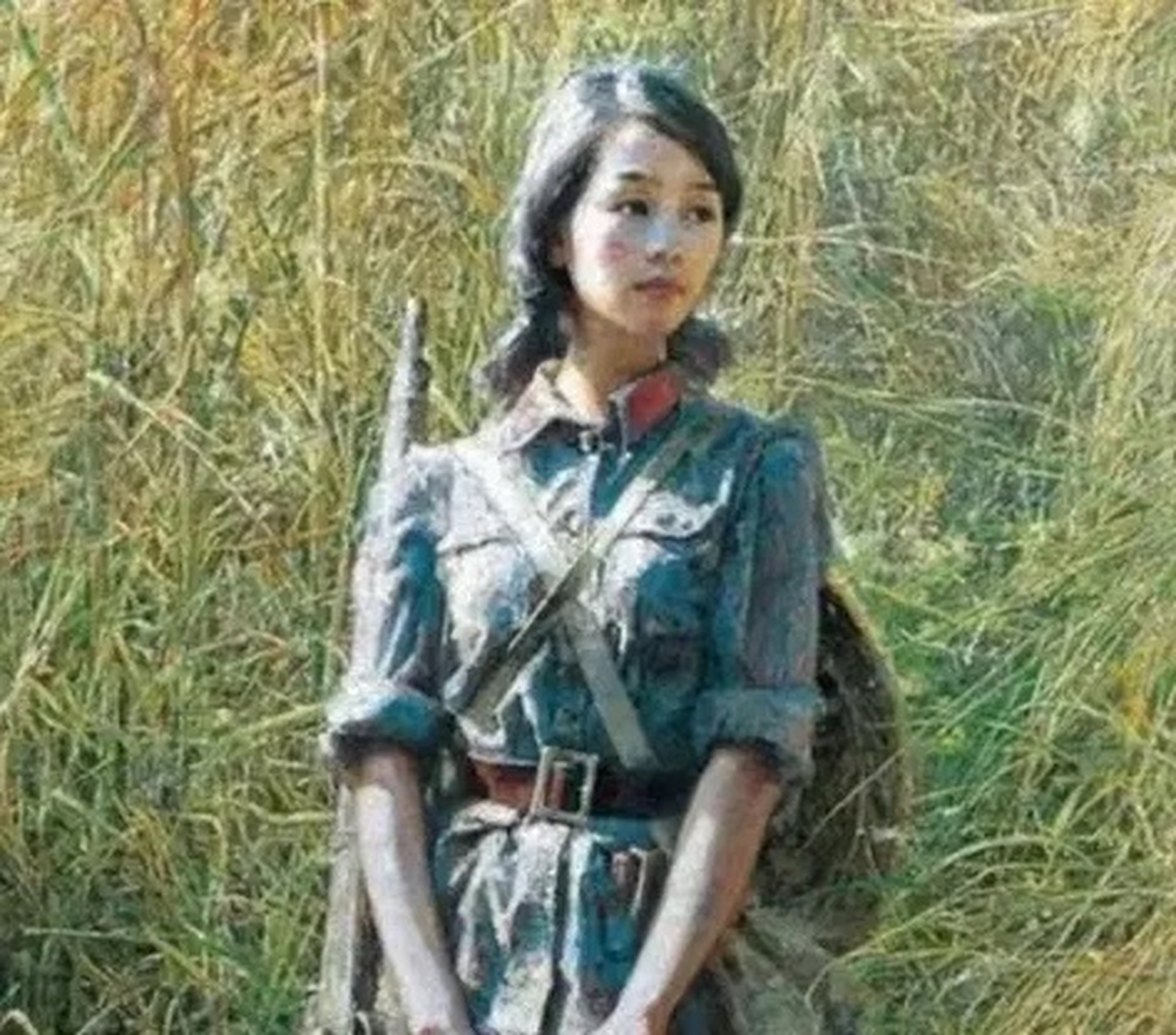 "马步芳一口答应,没想到,新伙夫正是他要抓的红军女将领.