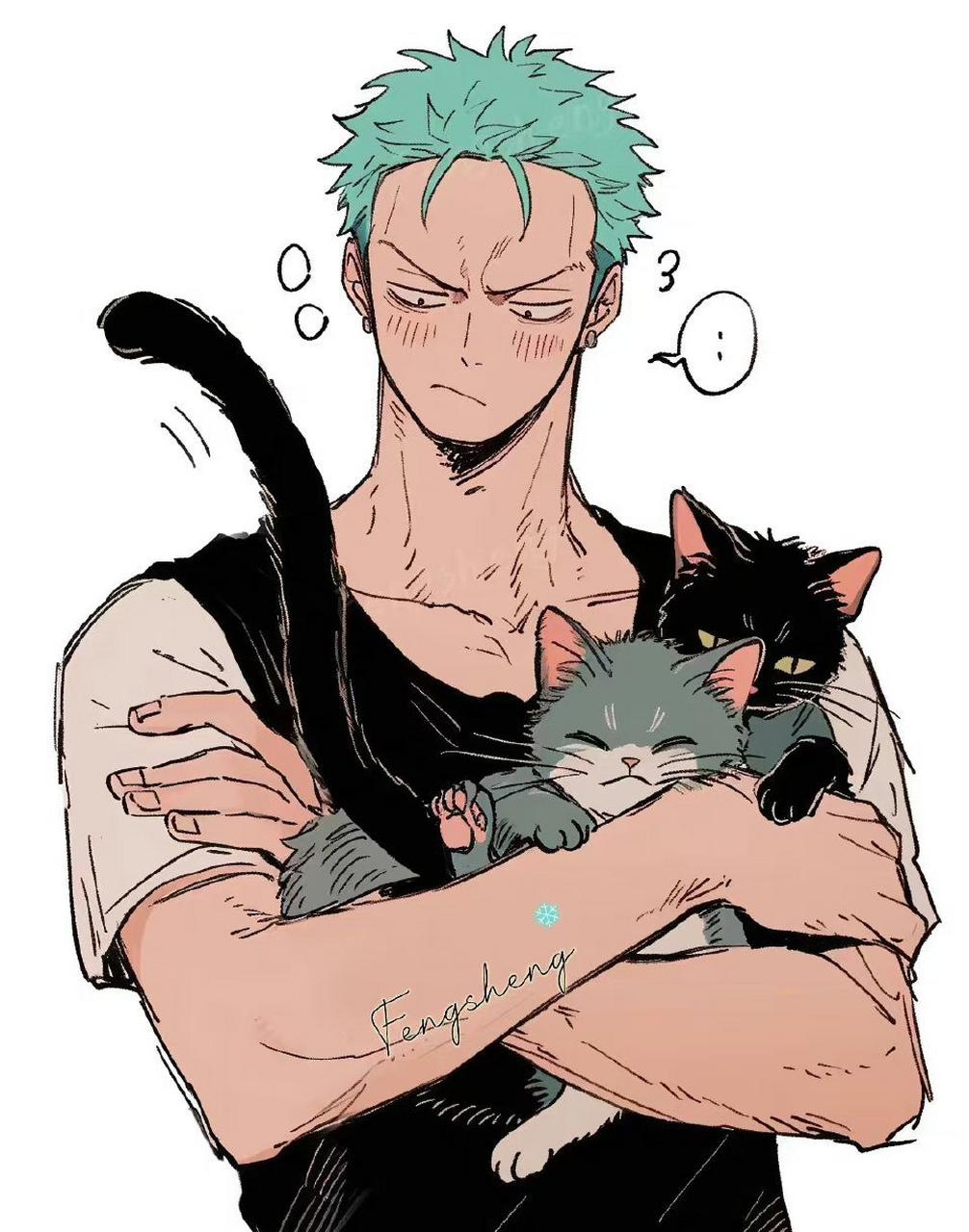 海贼王#你有见过索隆打篮球吗?78