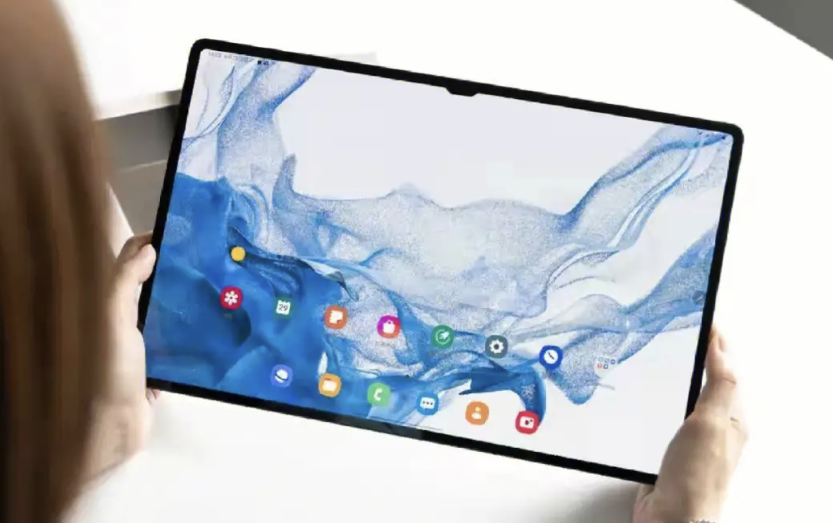 三星galaxytabs9ultra曝光:搭载14.6英寸oled屏 小刘海屏幕设计