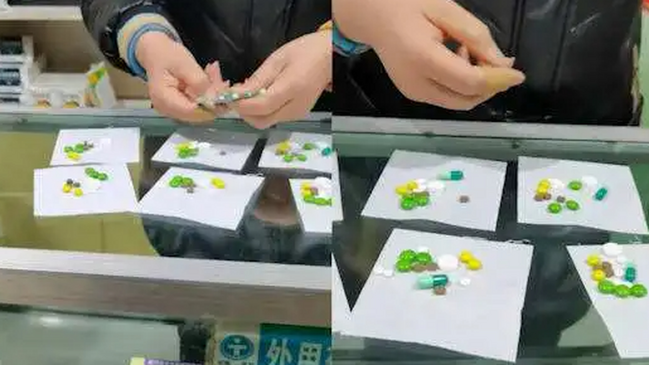 药品短缺诊所医生回归传统纸包配药 受近期疫情影响,部分地区出现药品