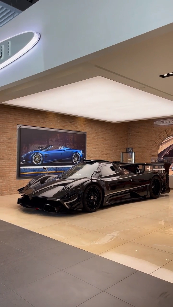 集性能与艺术结合的超级跑车帕加尼zonda风之子