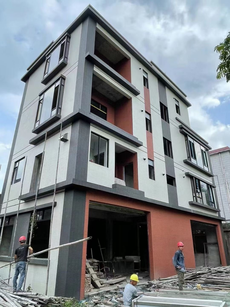 农村自建房装修效果不比城市装修差全部瓷砖铺贴效果