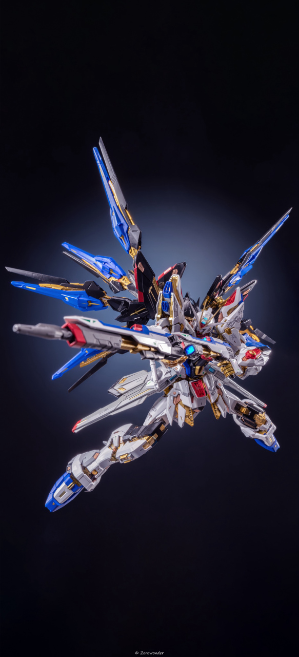 模型欣赏:机动战士高达seed mgex 强袭自由高达,by zorowonder森.