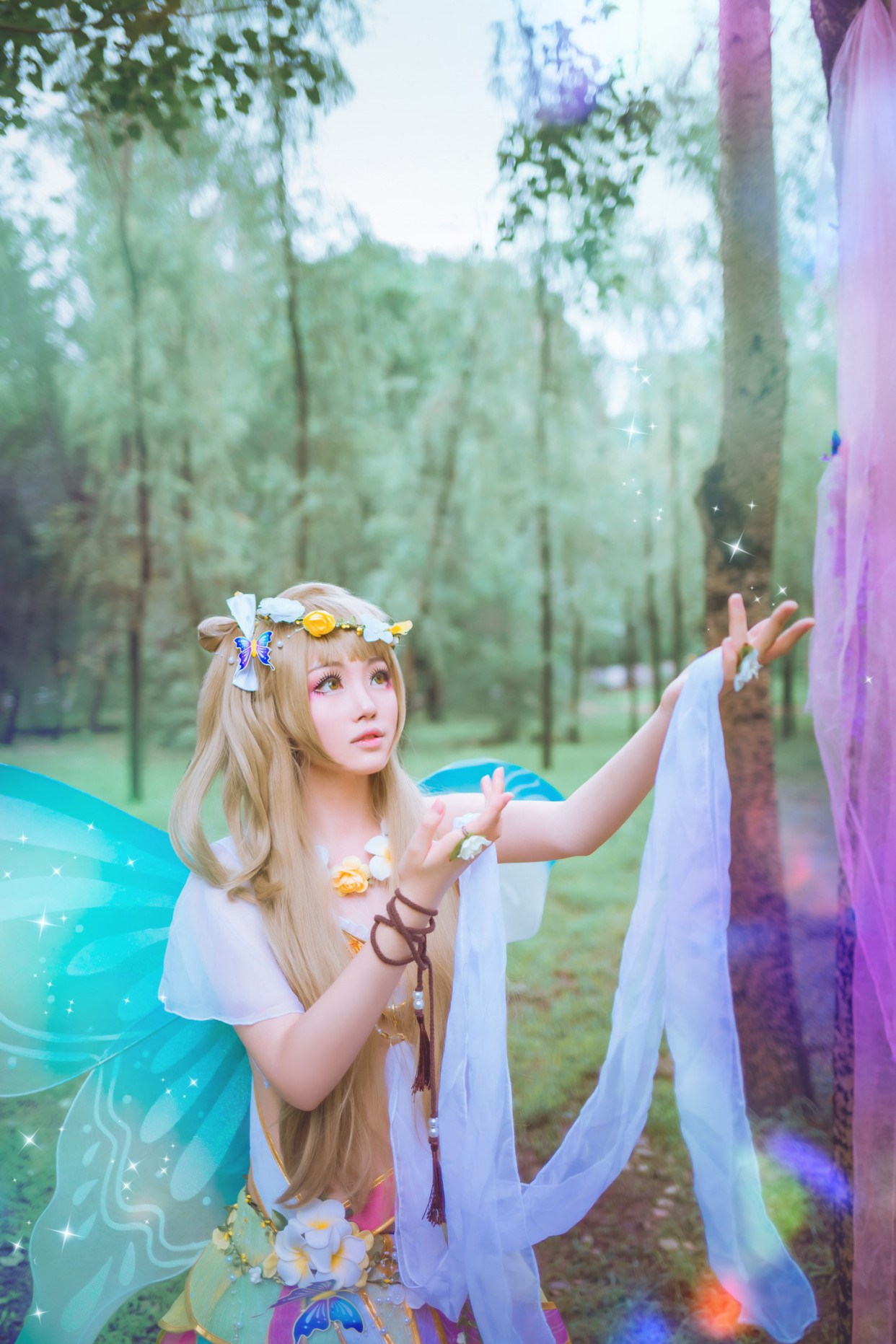 南小鸟cosplay·森林中的蝴蝶精灵