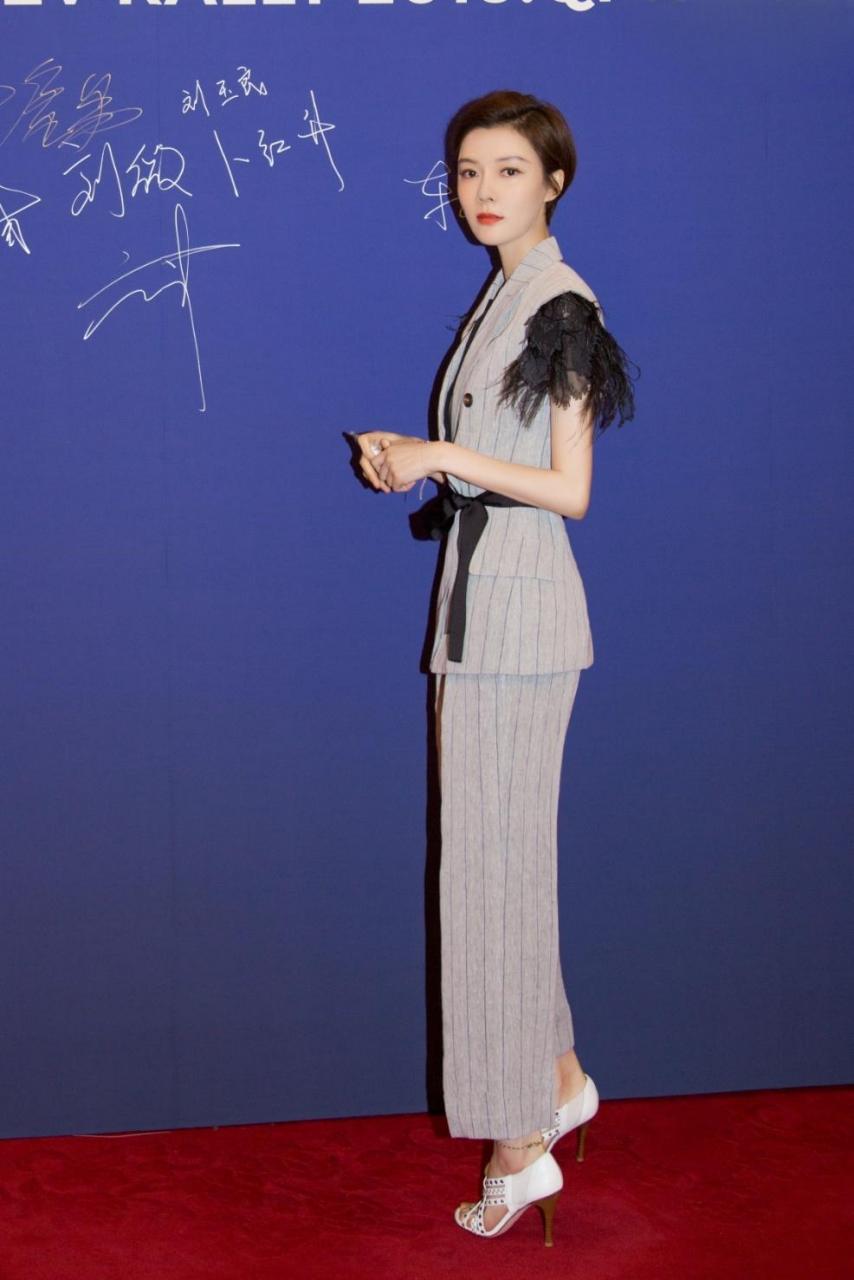 车晓  光脚丫高跟鞋合集   #车晓