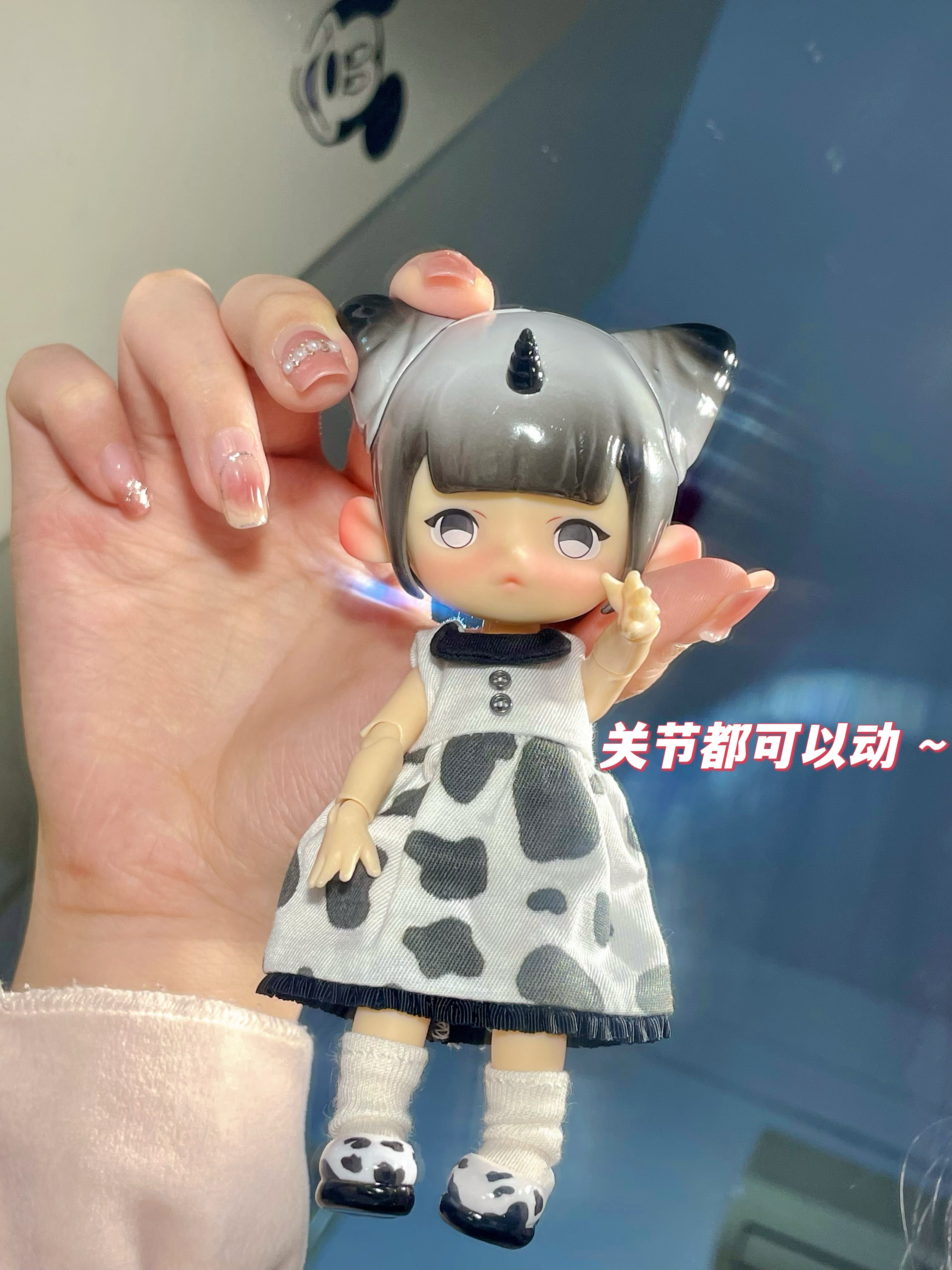 谁能拒绝一只会动的bjd娃娃呢 盲盒子这种东西真的太解压了