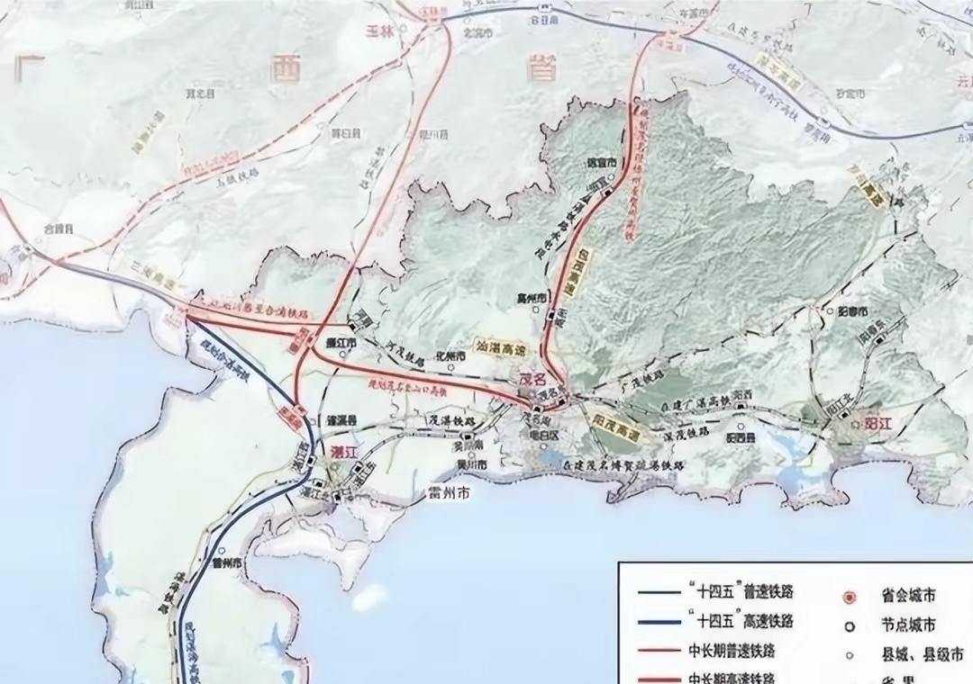 廉江高铁站最新规划图图片