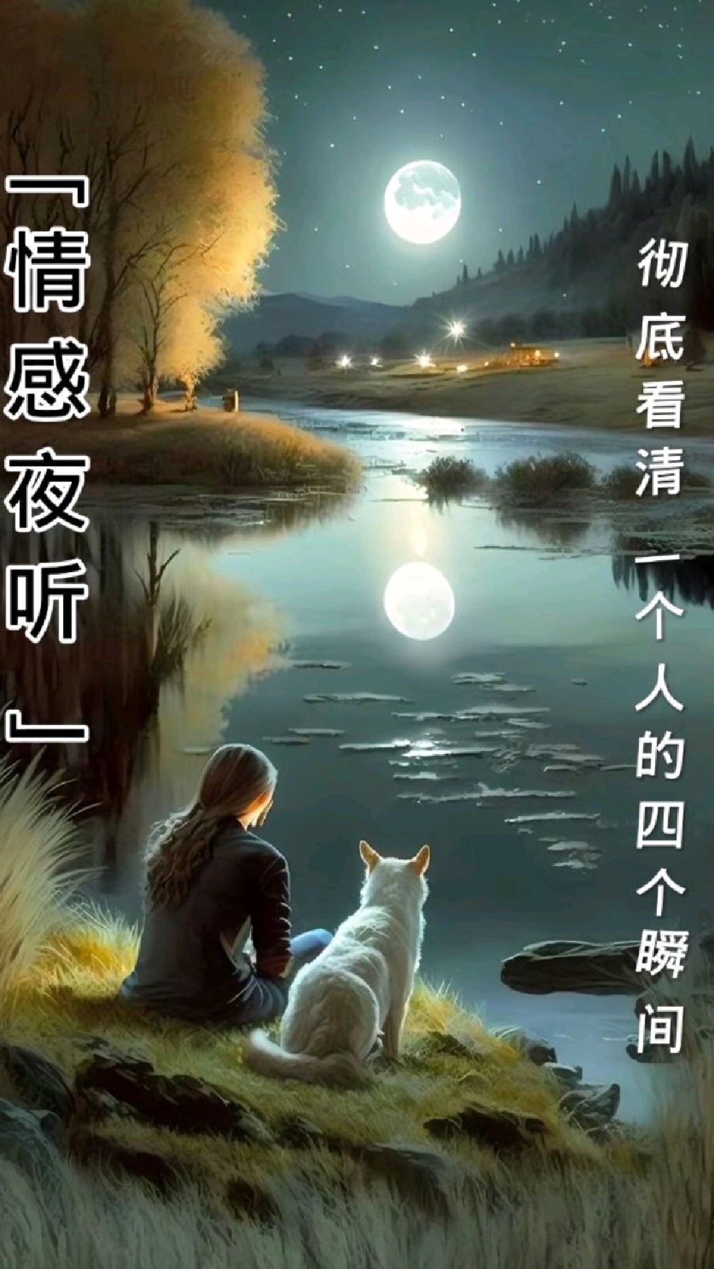 夜听电台背景图片图片