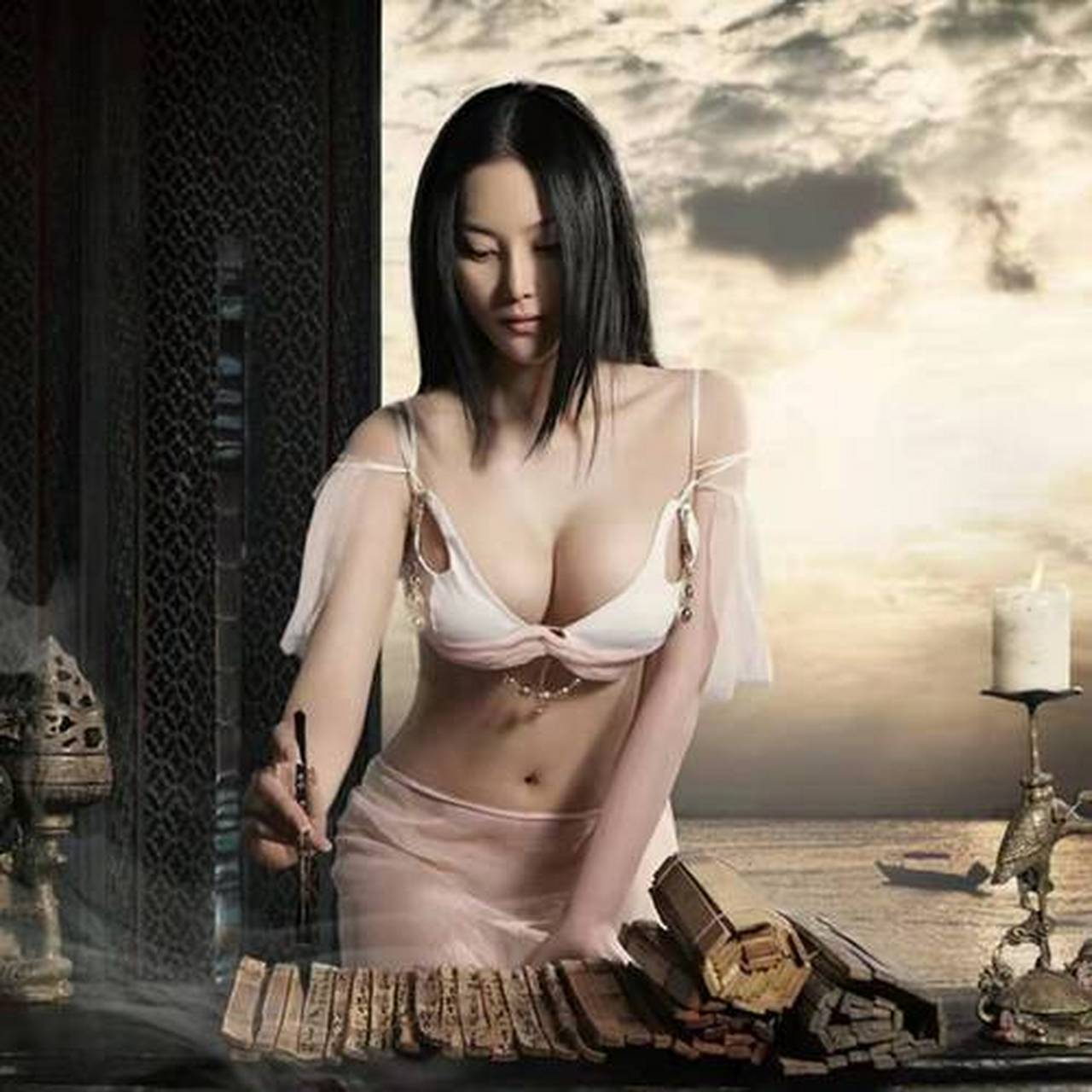 美的让人陶醉,出水芙蓉!#张馨予