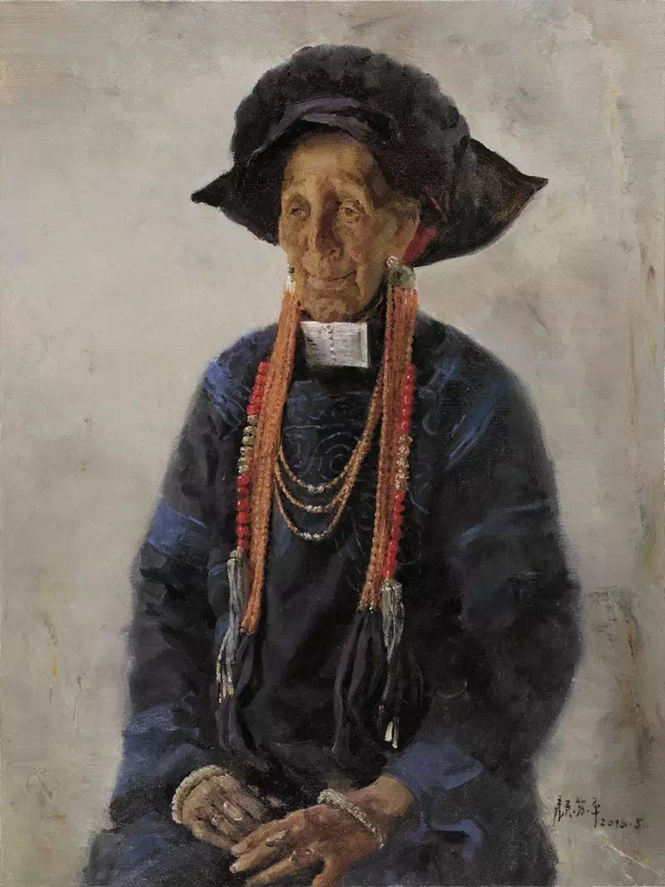 颜苏平肖像人物油画作品欣赏!有你喜欢的吗?