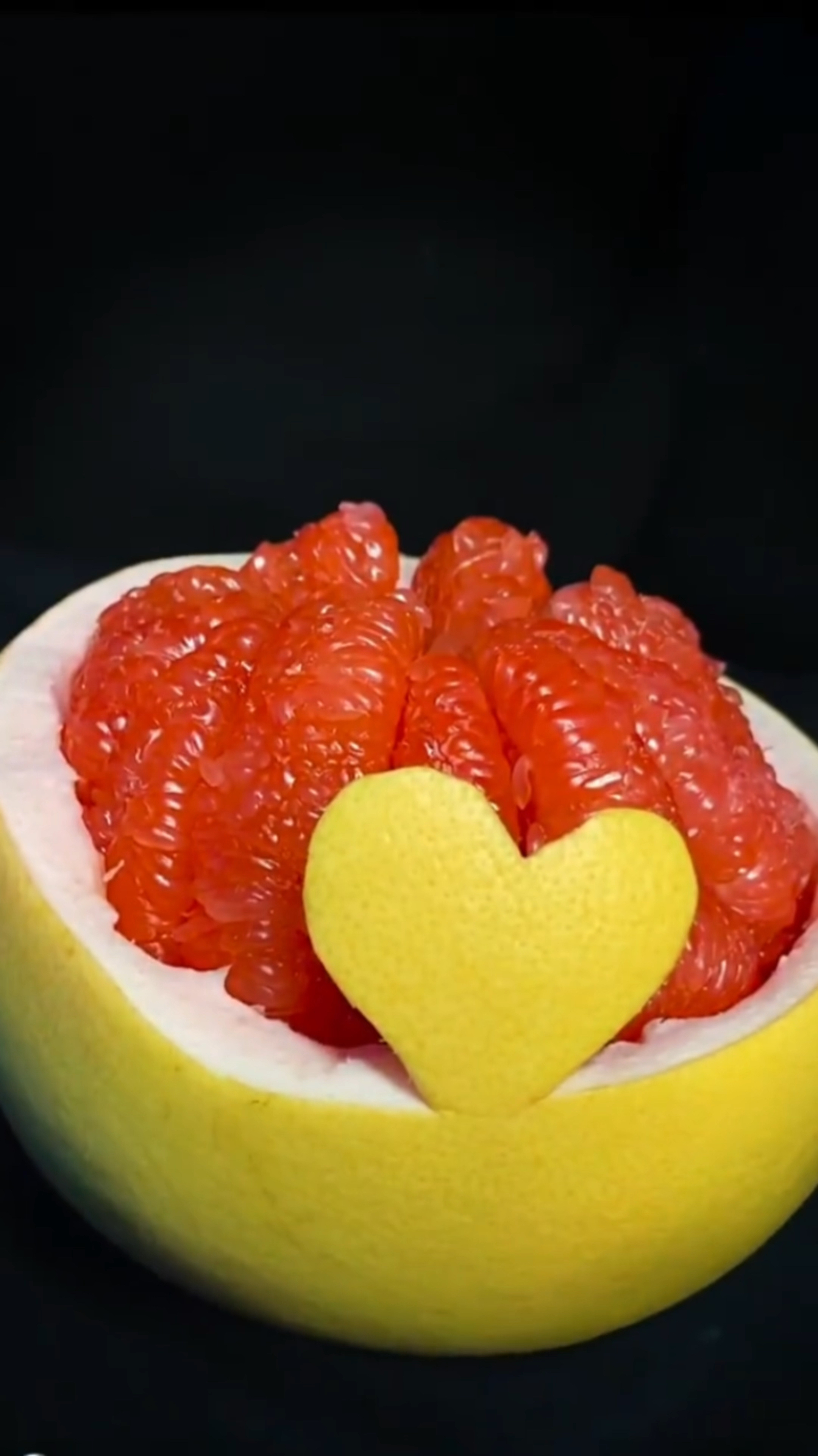 爱心柚子你收到了吗?