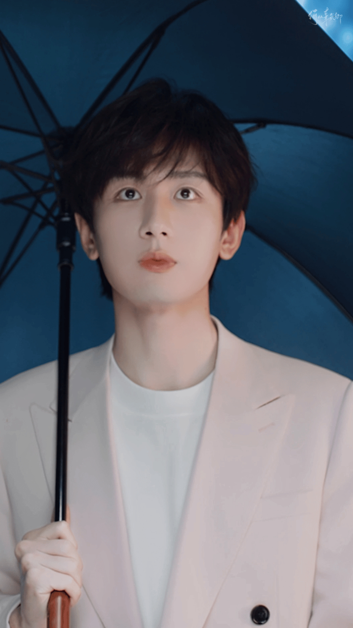 成毅举起伞的那一刻,那张帅气的脸印在我的心上,每一次看见还是会忍不