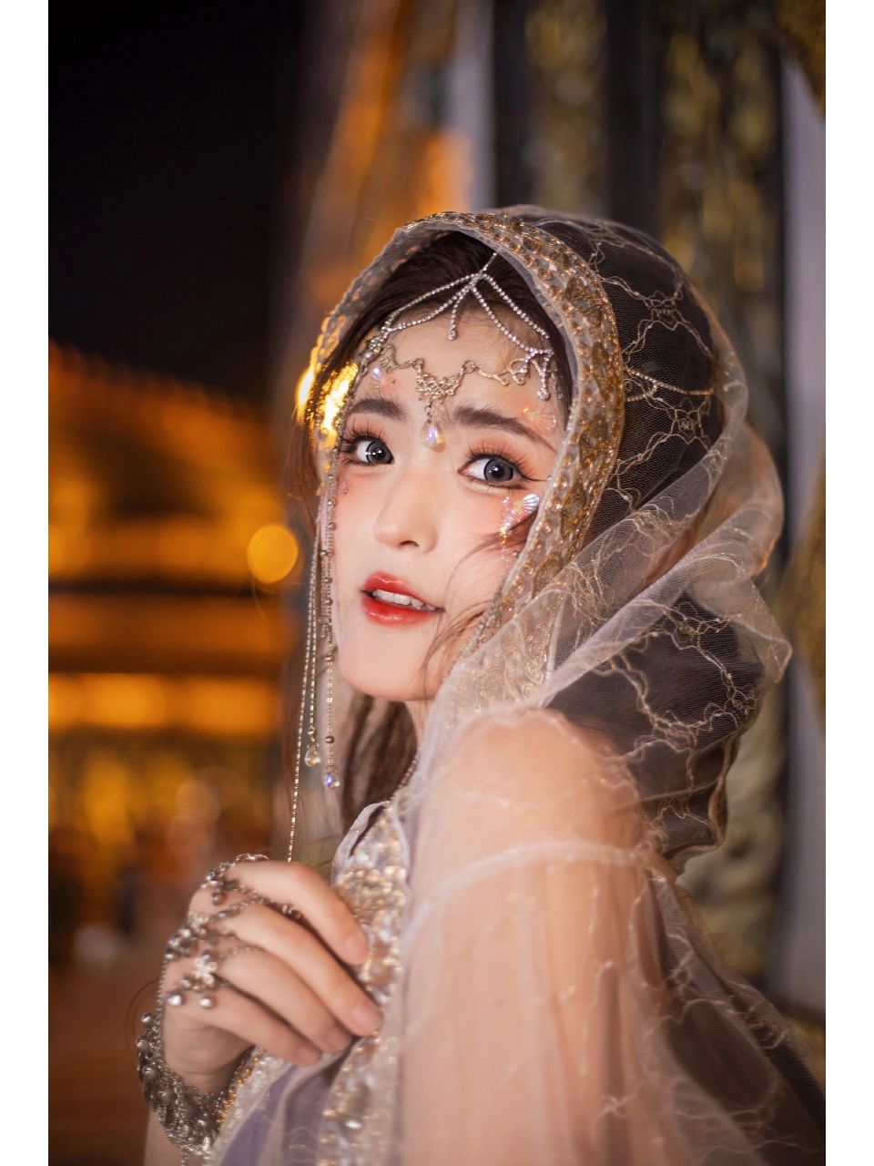 异域写真 柔情似水的风格原来也有西域风情