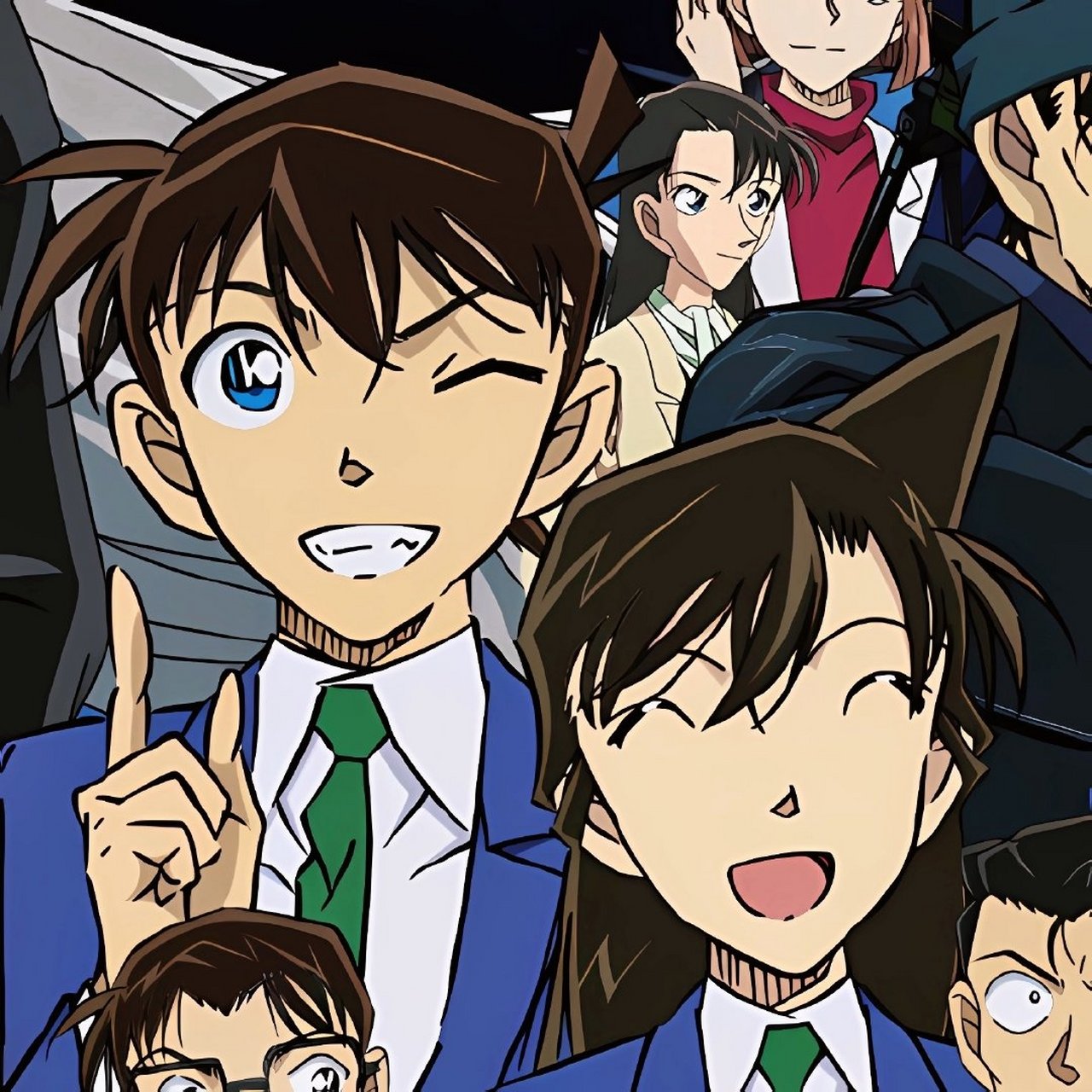 名侦探柯南# 柯南角色全家福很有料!