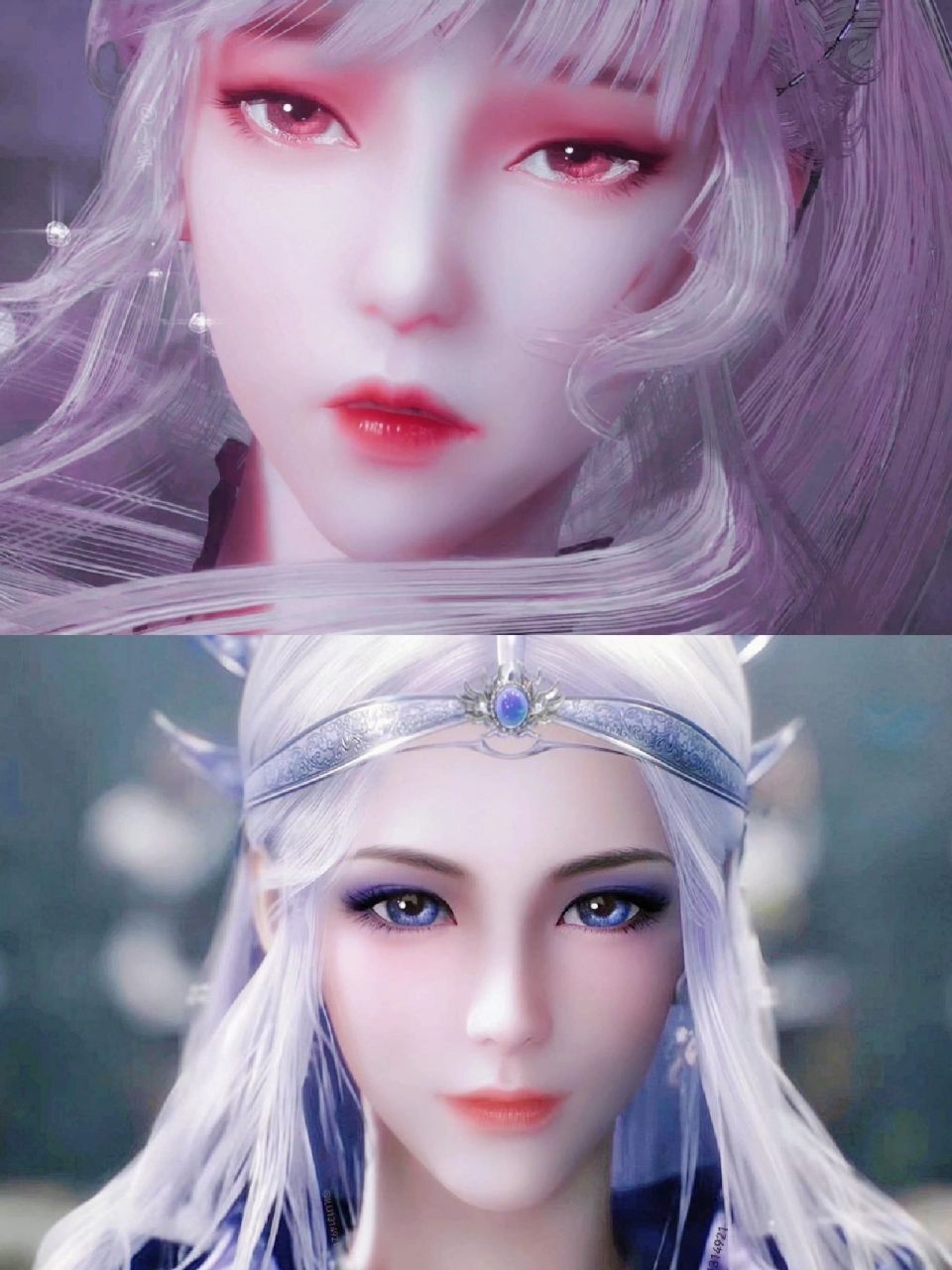 国产动画白发女主洛璃应该还是第一个吗?