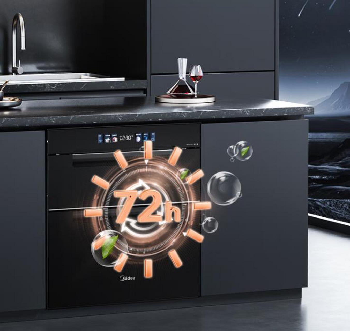 消毒柜品牌推荐:美的消毒柜.