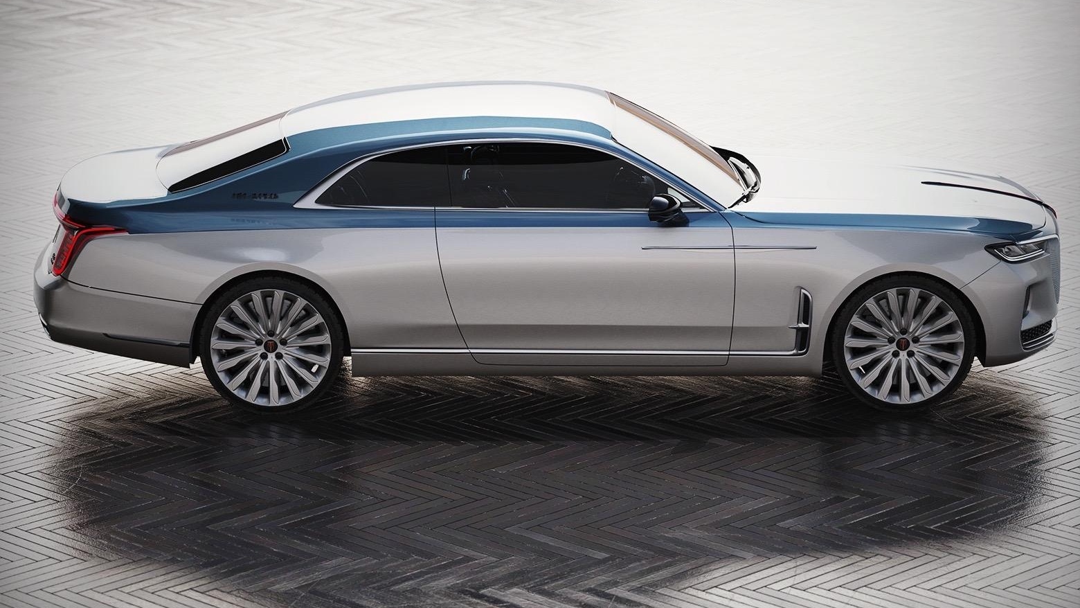 红旗h9轿跑车双拼色系特别版震撼亮相!这个双拼配色怎么样?