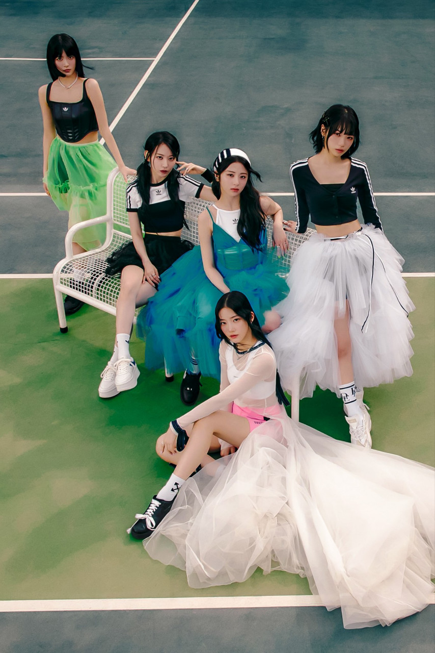 le sserafim是韩国新锐女团组合,成立于2022年#日常穿搭# #娱乐最前沿