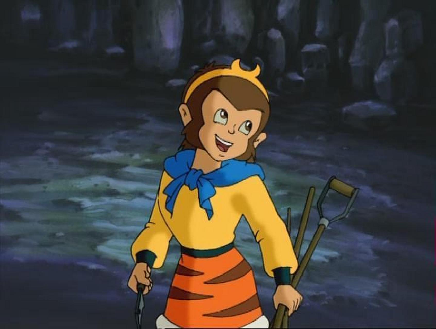 博雅:因为她穿着虎皮裙. ……孩子,你没发现猪八戒管悟空叫猴哥吗?