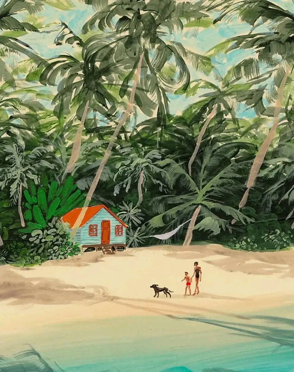 日本插画师yukiko noritake北岛由纪子 #绘画欣赏