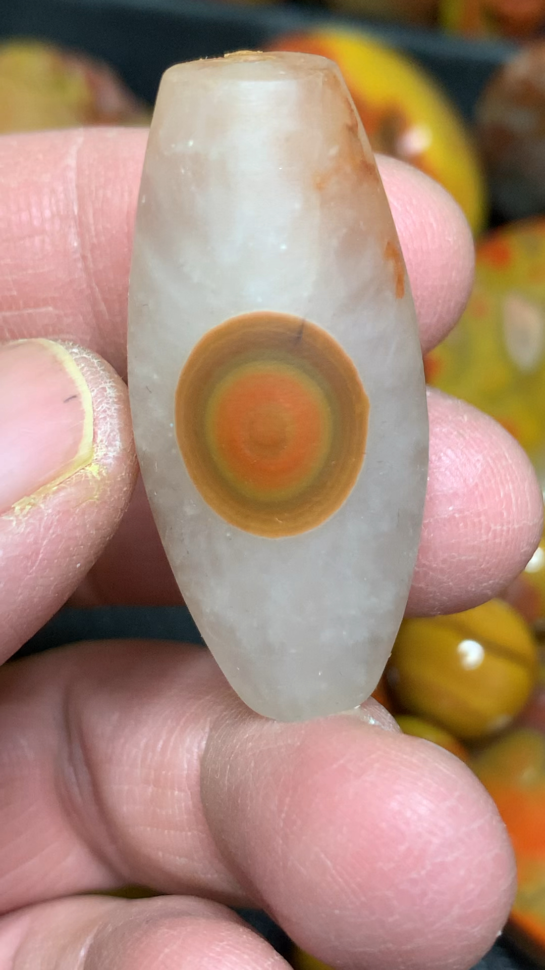 战国红玛瑙天眼