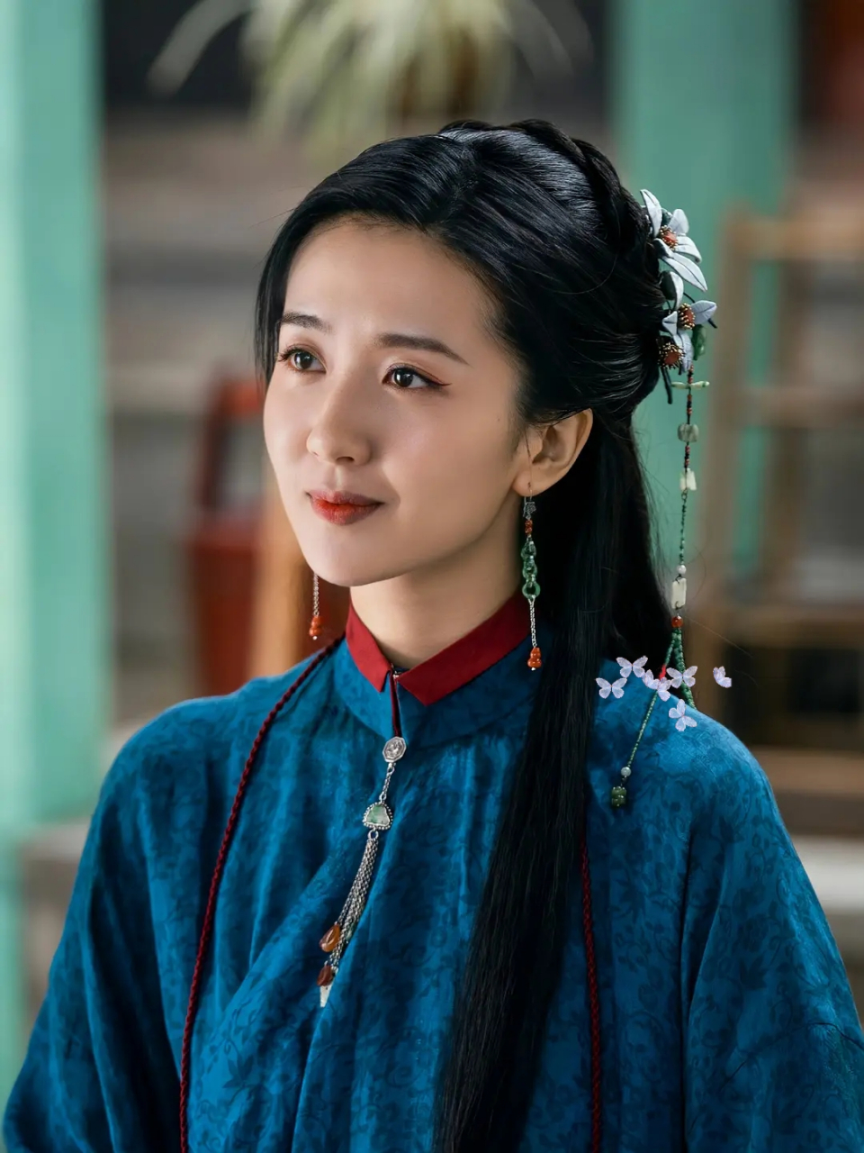 《云襄传》柯梦兰发型,头饰,服装,相得益彰.